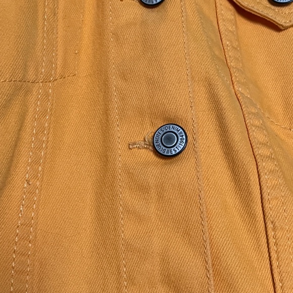 Bluenotes Classic Fit Denim Jacket in Yellow, L - Picture 8 of 12